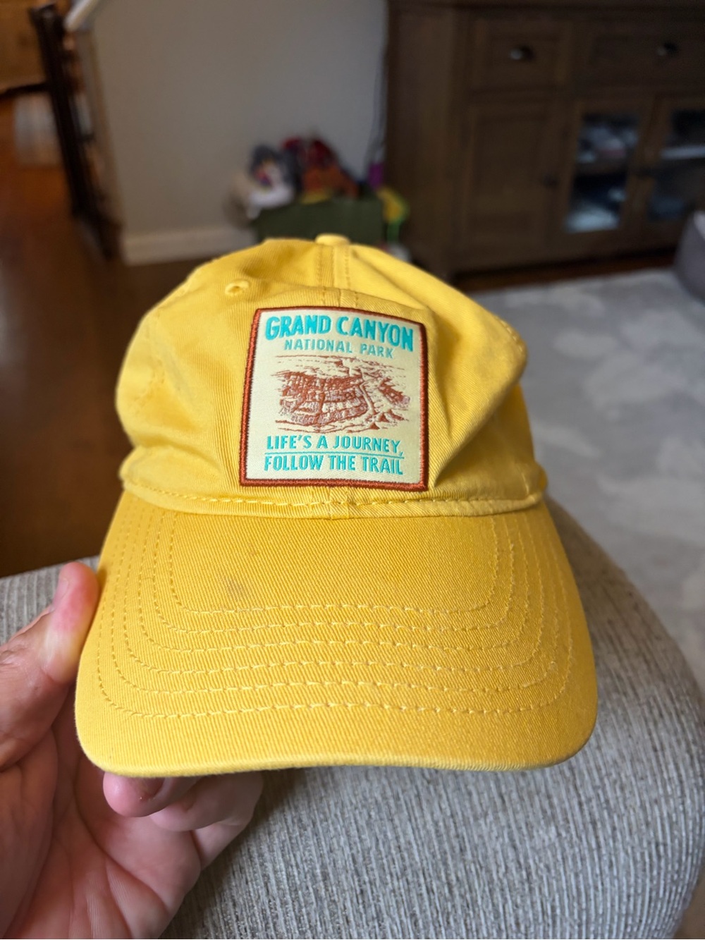 Grand Canyon National Park Yellow Baseball Cap